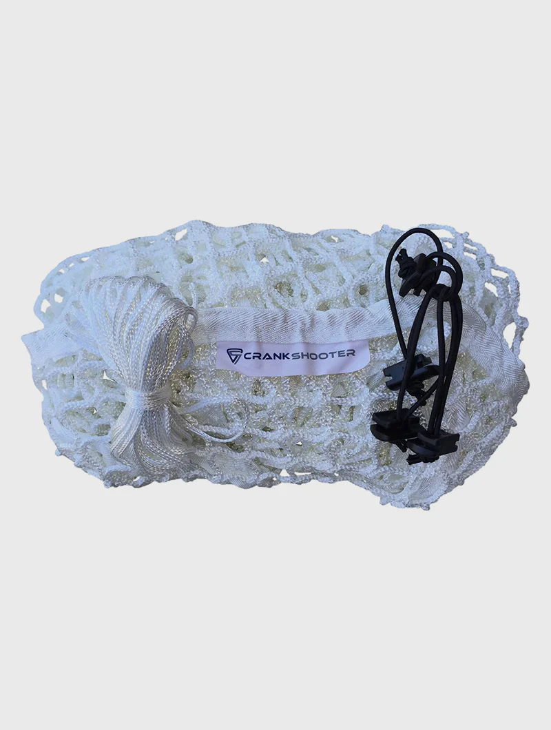 (4'x4'x4') 5mm White or Black Box Lacrosse Net by Crankshooter® - Free Shipping - Image 3
