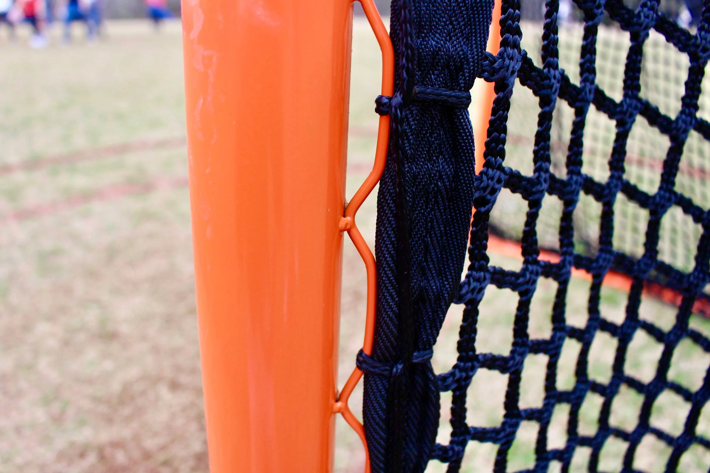 6mm College/High School Lacrosse Net, 6'x6'x7', Available in White & Black, Includes 120 ft. of Lacing Cord & Bungees, By Crankshooter® - Free Shipping - Image 11