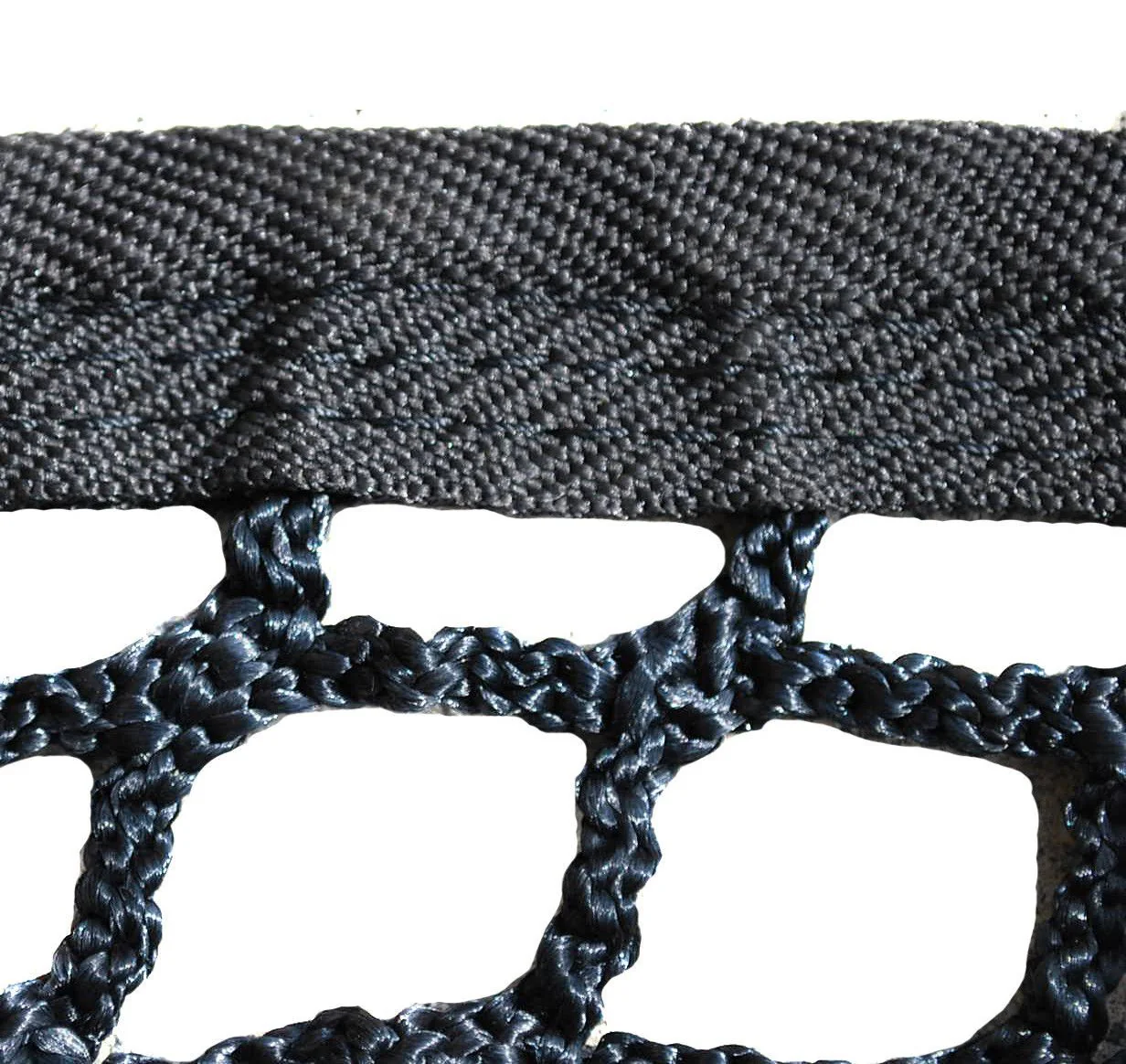 6mm College/High School Lacrosse Net, 6'x6'x7', Available in White & Black, Includes 120 ft. of Lacing Cord & Bungees, By Crankshooter® - Free Shipping - Image 4